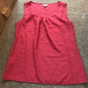 Coral Ann Taylor Loft Dress Shirt Size Medium